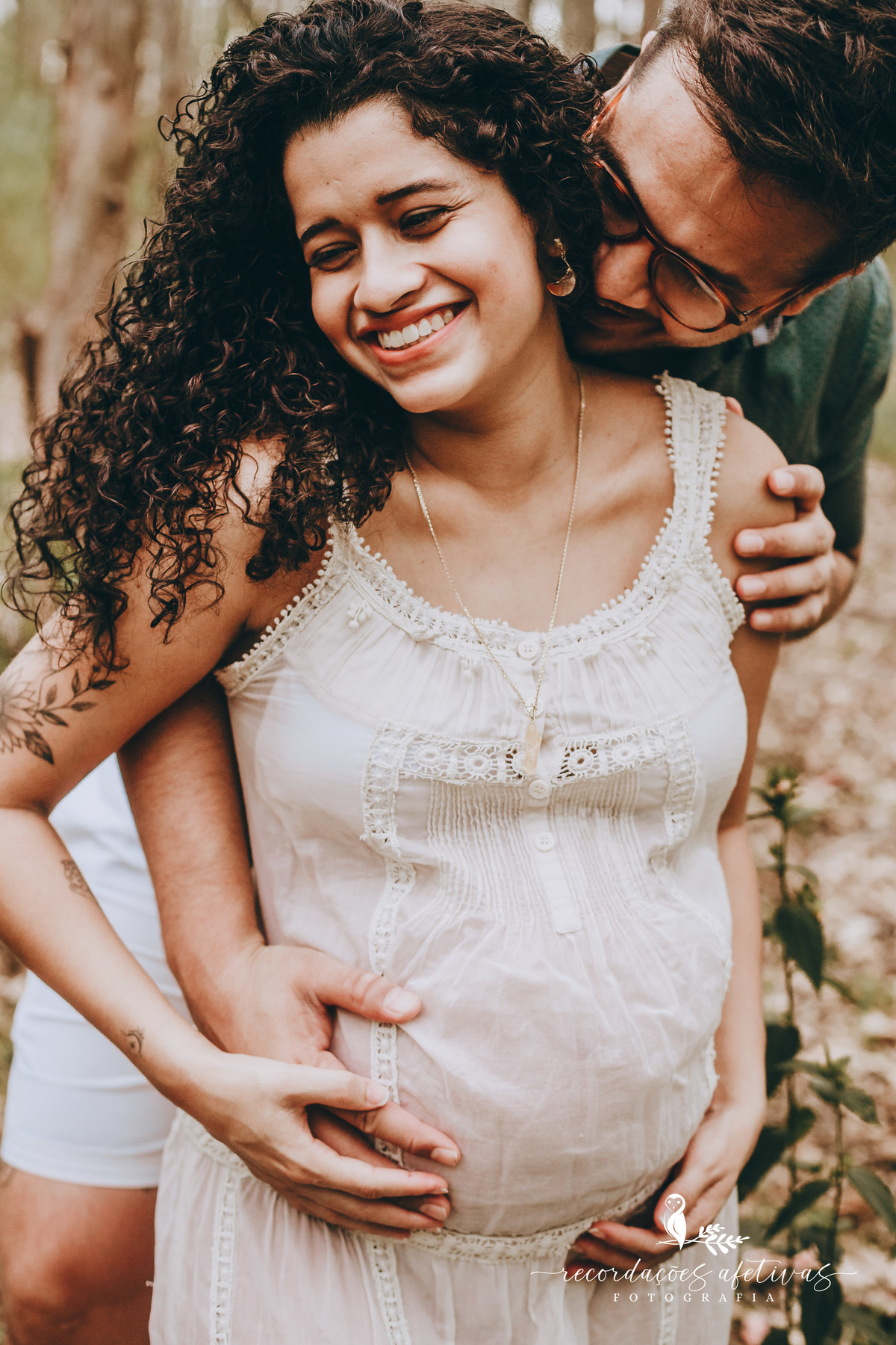 Ensaio Gestante em Plantação de Eucaliptos em Sorocaba