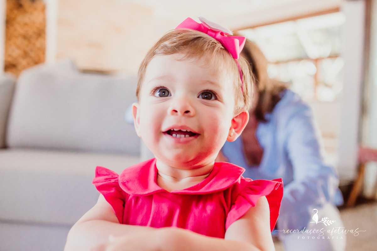 Festa de menina. Aniversário de 1 Aninho com tema Ursinho realizado em São Roque