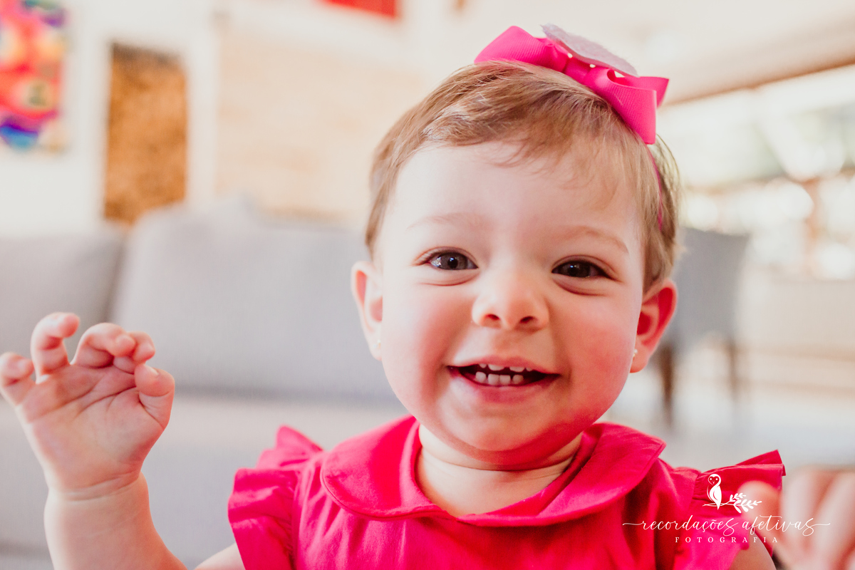 Festa de menina. Aniversário de 1 Aninho com tema Ursinho realizado em São Roque