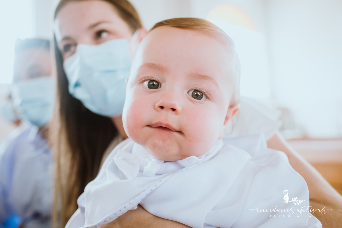 Batizado realizado na Paróquia São Luiz Gonzaga, em São Roque