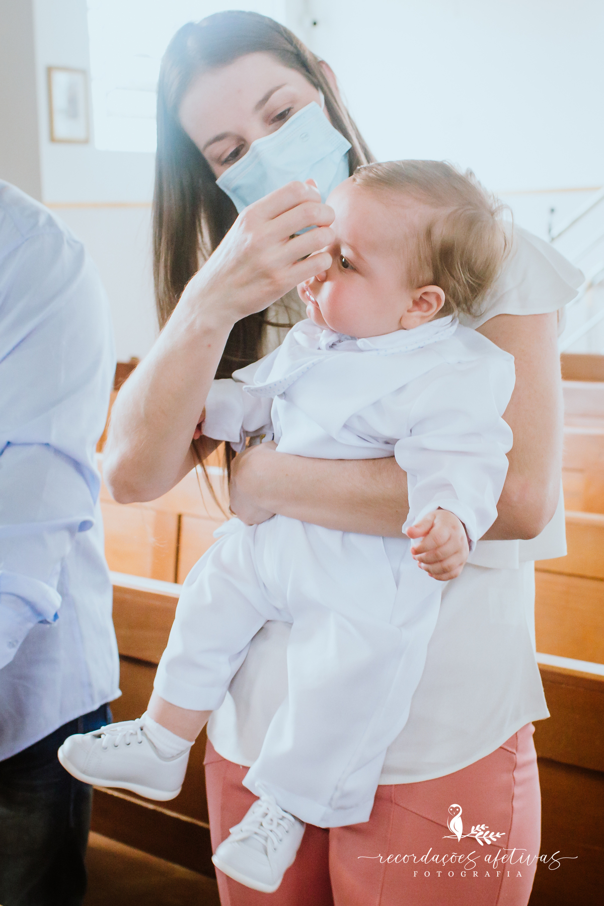 Batizado realizado na Paróquia São Luiz Gonzaga, em São Roque