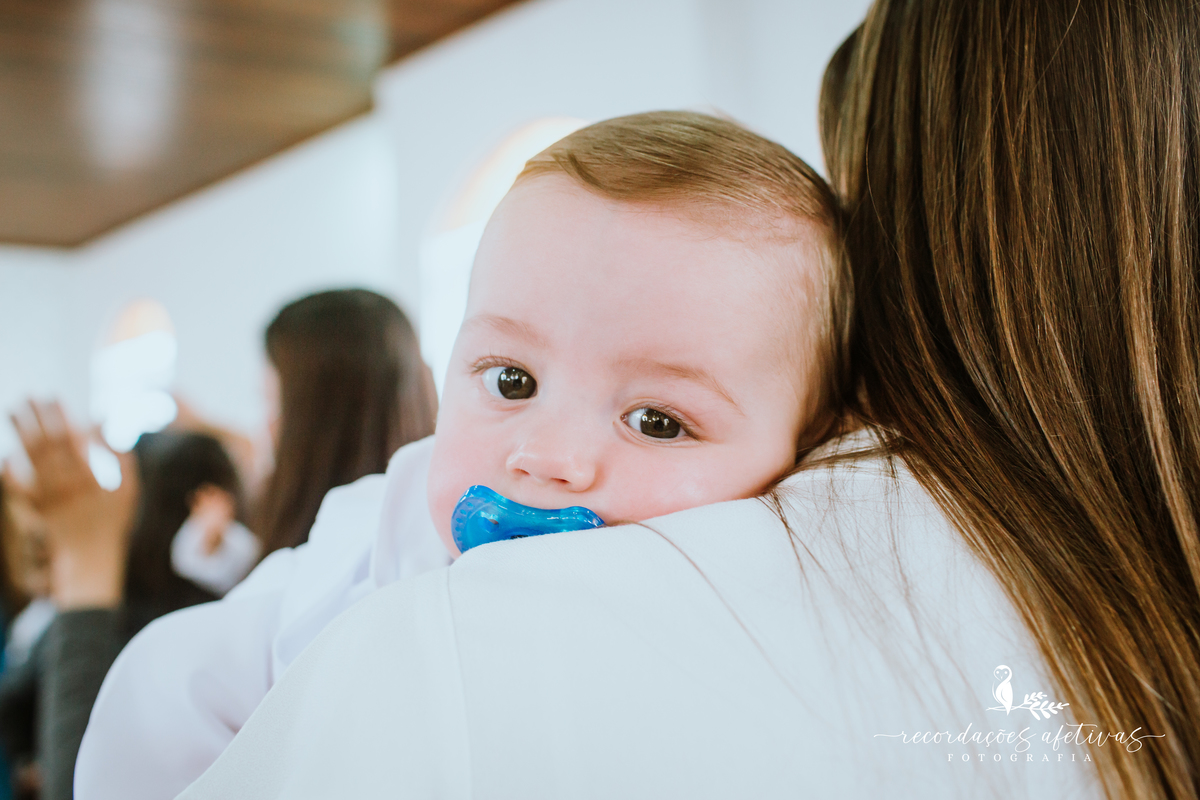 Batizado realizado na Paróquia São Luiz Gonzaga, em São Roque