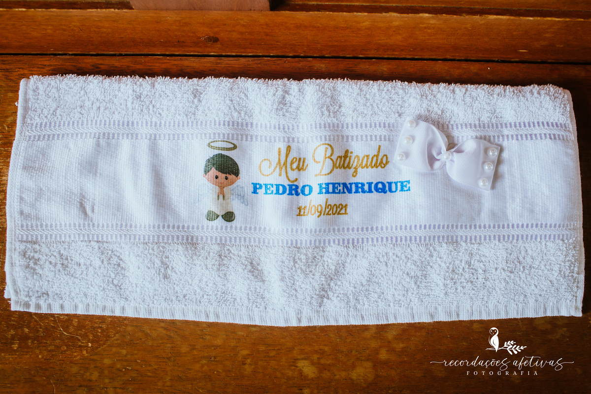 Batizado realizado na Paróquia São Luiz Gonzaga, em São Roque