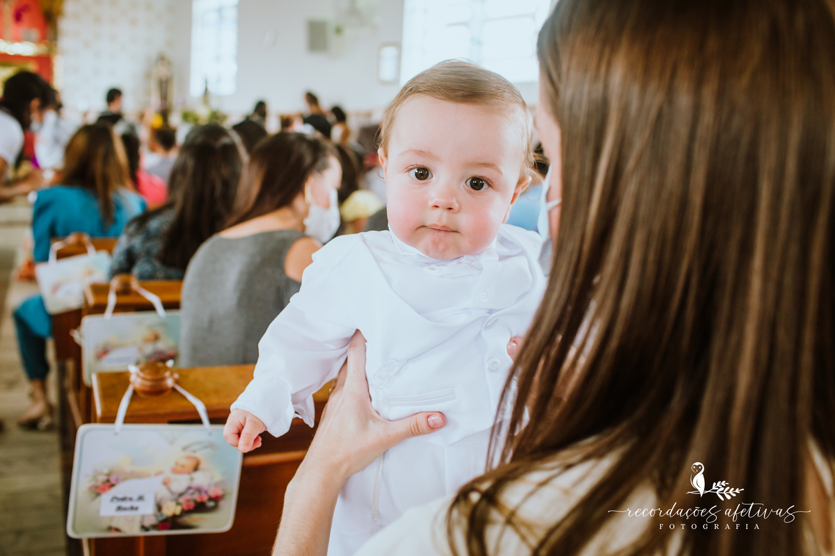 Batizado realizado na Paróquia São Luiz Gonzaga, em São Roque