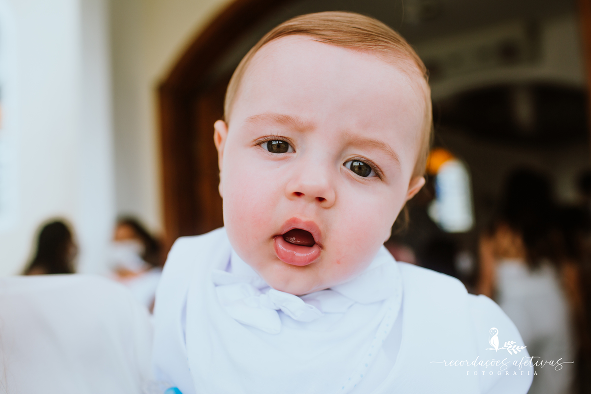 Batizado realizado na Paróquia São Luiz Gonzaga, em São Roque
