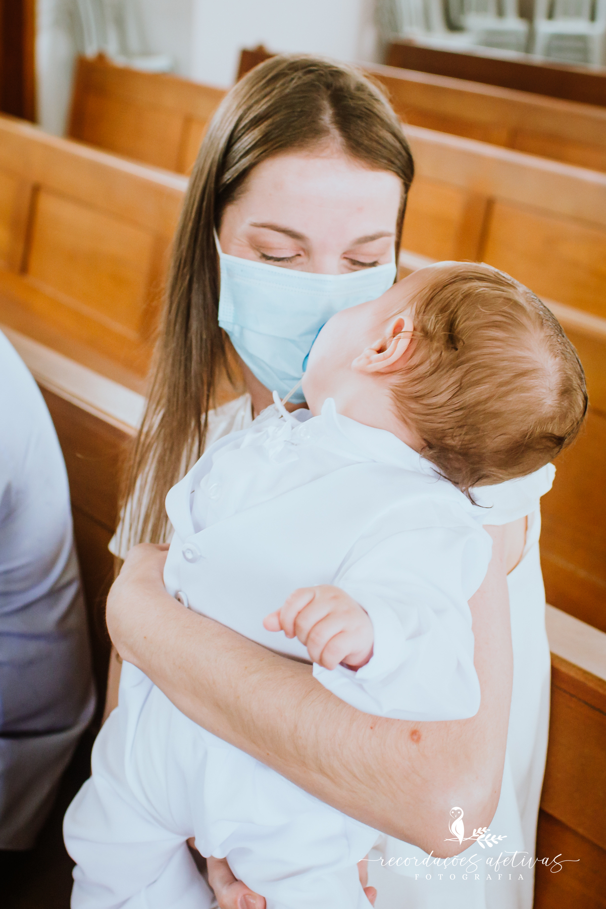 Batizado realizado na Paróquia São Luiz Gonzaga, em São Roque