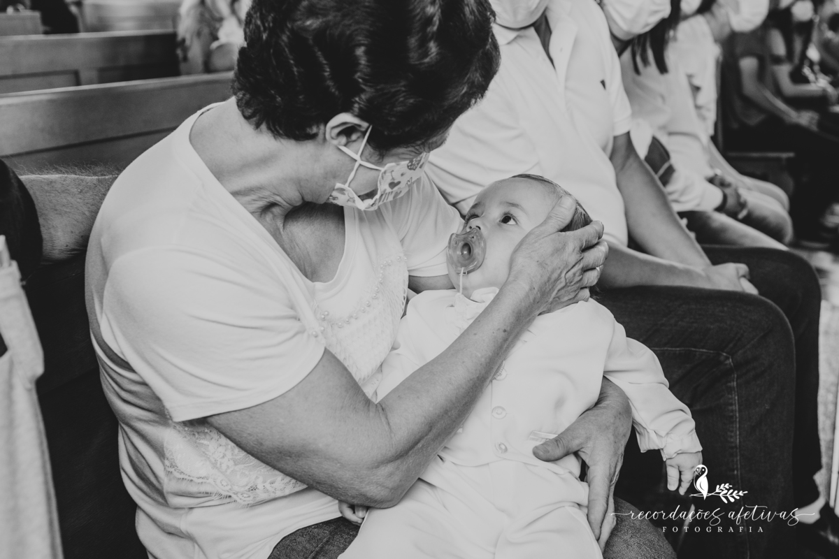 Batizado realizado na Paróquia São Luiz Gonzaga, em São Roque