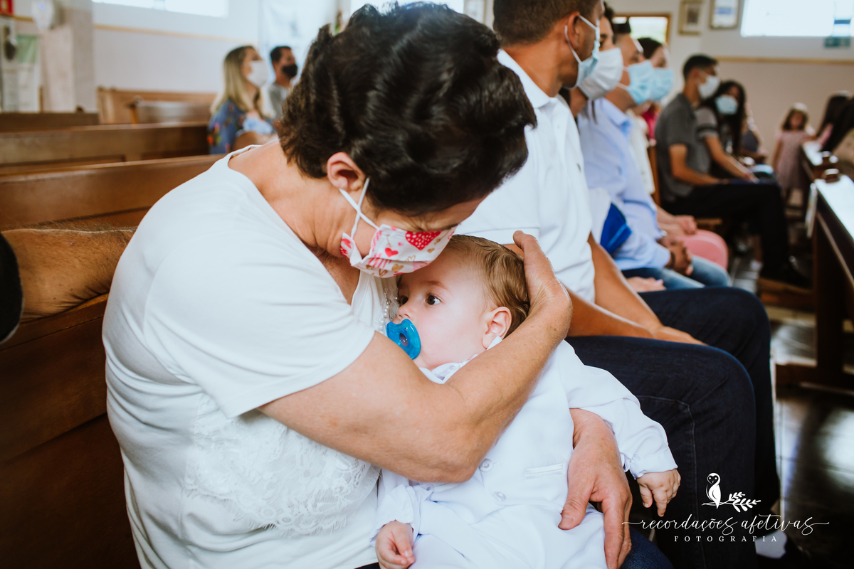 Batizado realizado na Paróquia São Luiz Gonzaga, em São Roque
