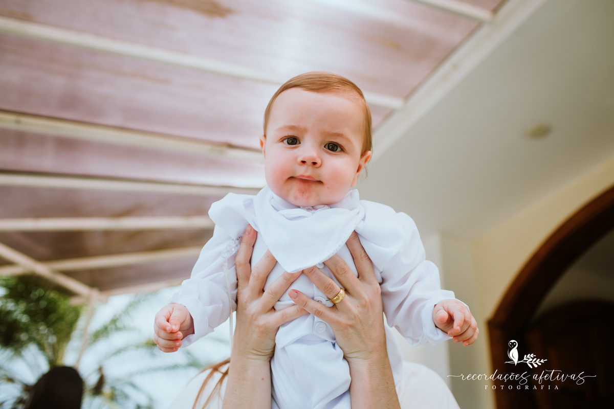 Batizado realizado na Paróquia São Luiz Gonzaga, em São Roque