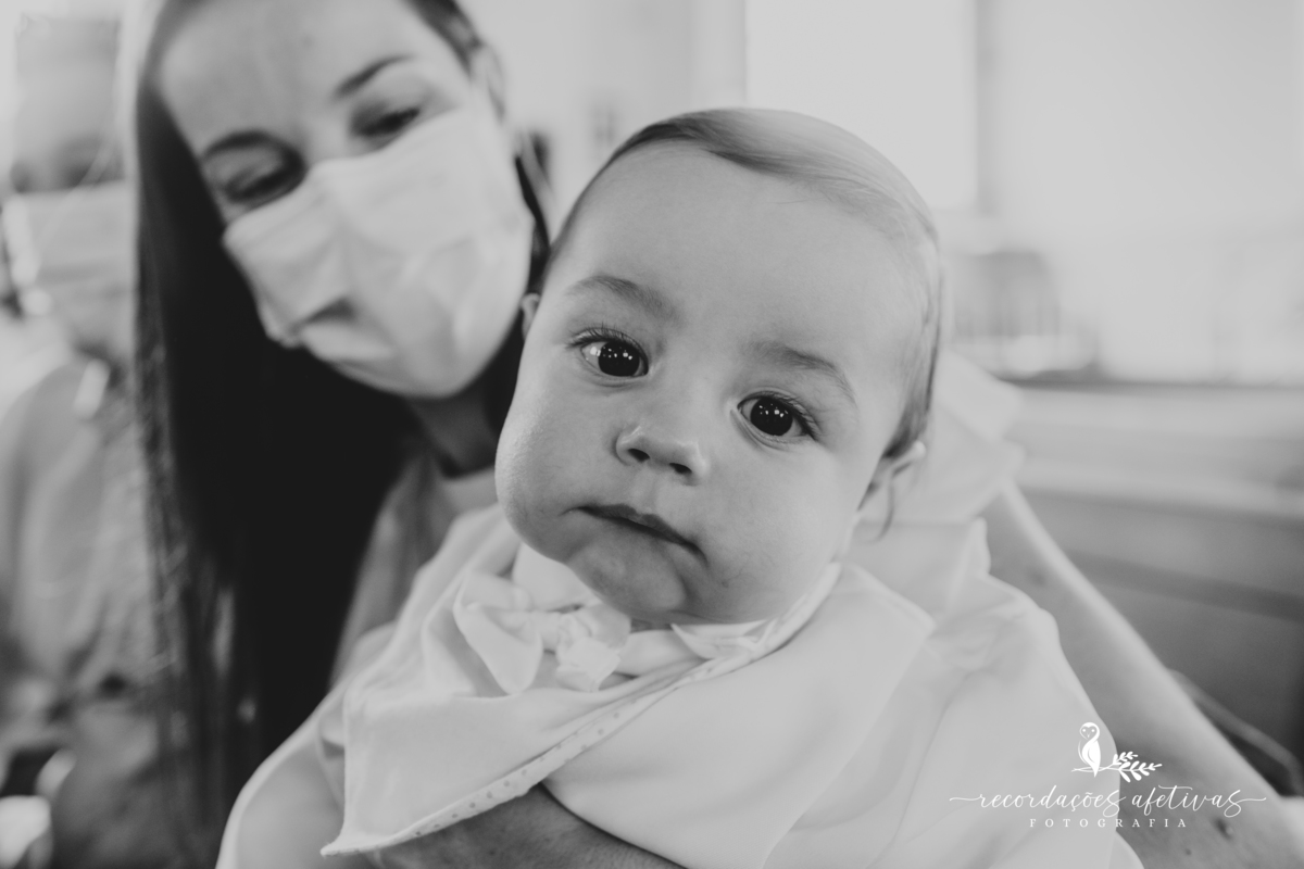 Batizado realizado na Paróquia São Luiz Gonzaga, em São Roque