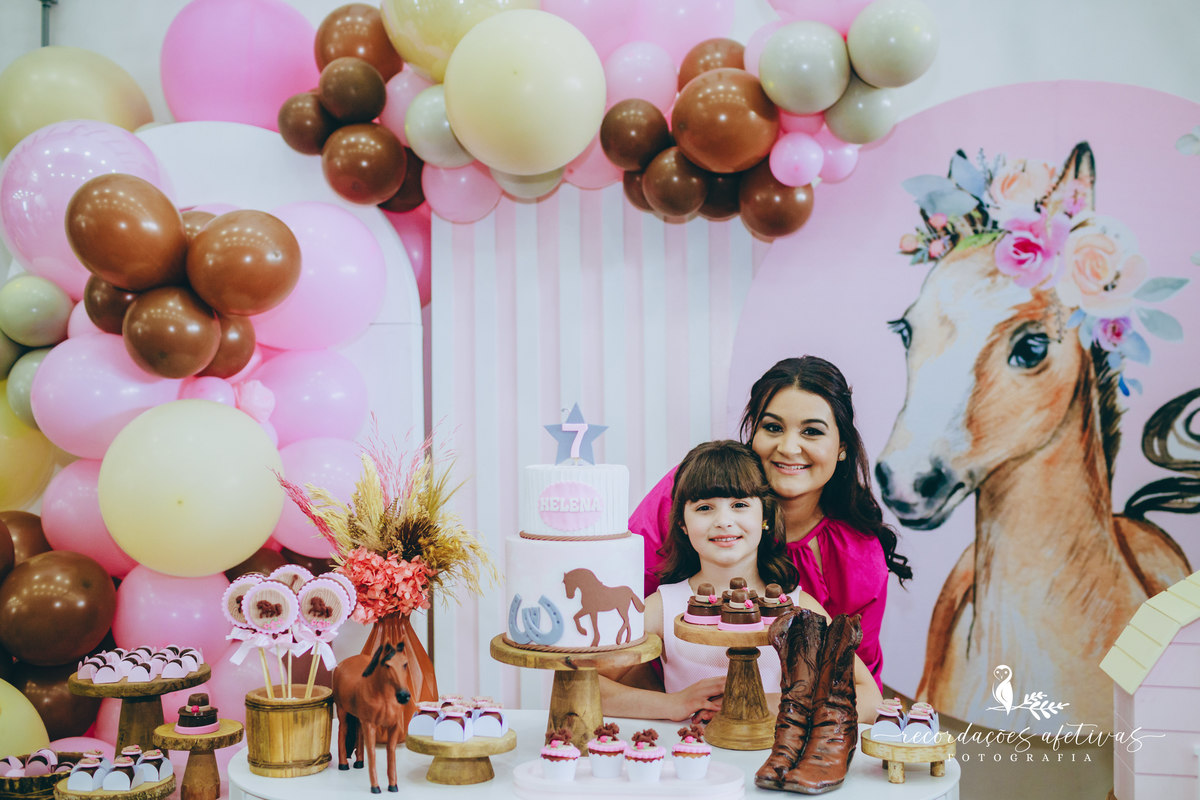Aniversário Infantil com Tema Cavalo no Buffet Anauê em Tatuí