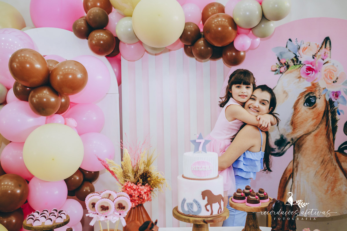 Aniversário Infantil com Tema Cavalo no Buffet Anauê em Tatuí
