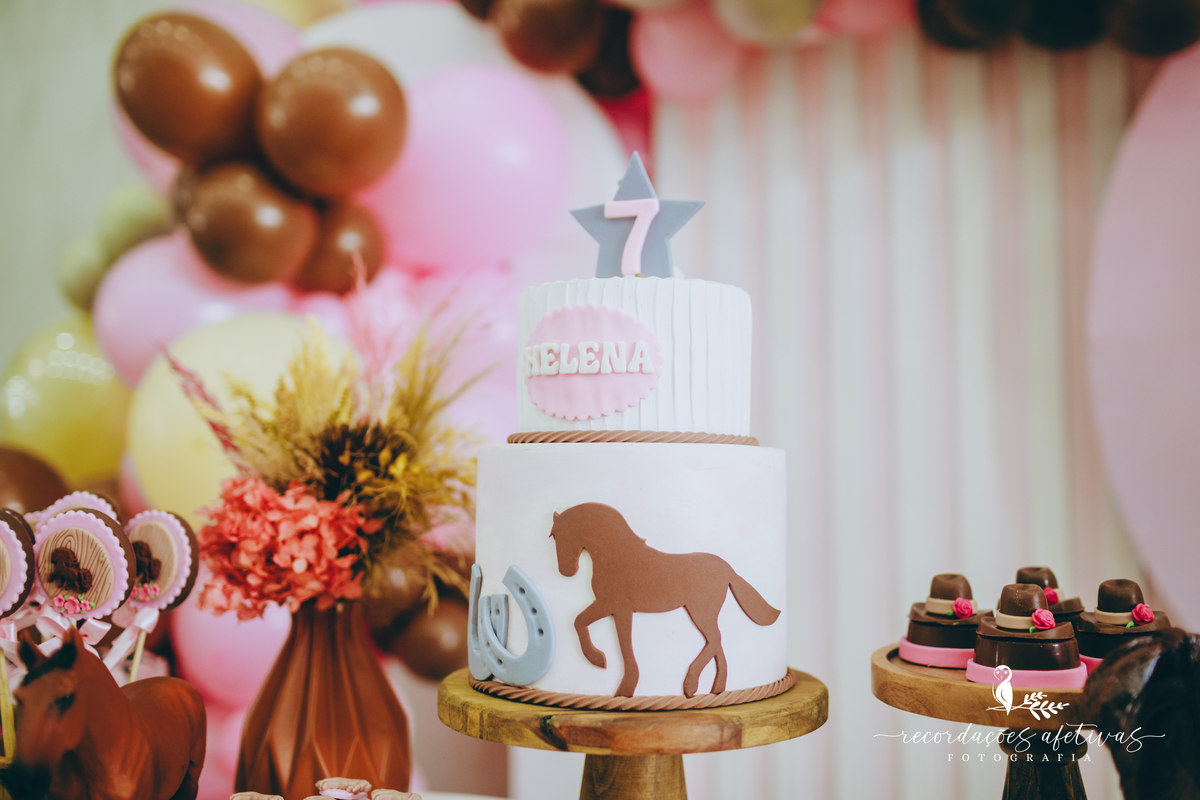 Aniversário Infantil com Tema Cavalo no Buffet Anauê em Tatuí
