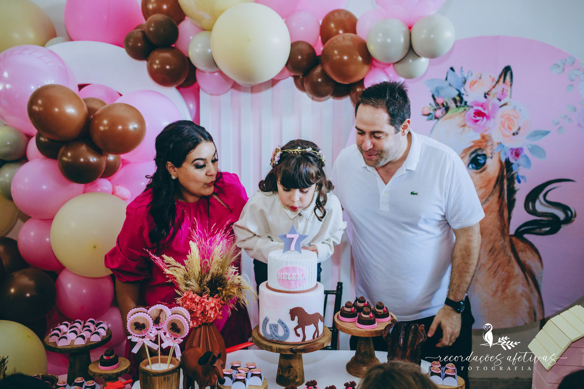 Aniversário Infantil com Tema Cavalo no Buffet Anauê em Tatuí