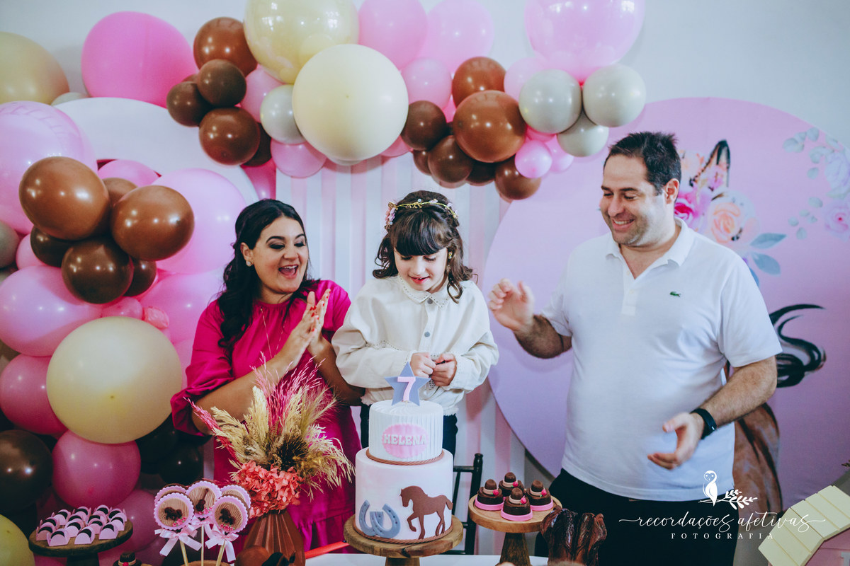 Aniversário Infantil com Tema Cavalo no Buffet Anauê em Tatuí