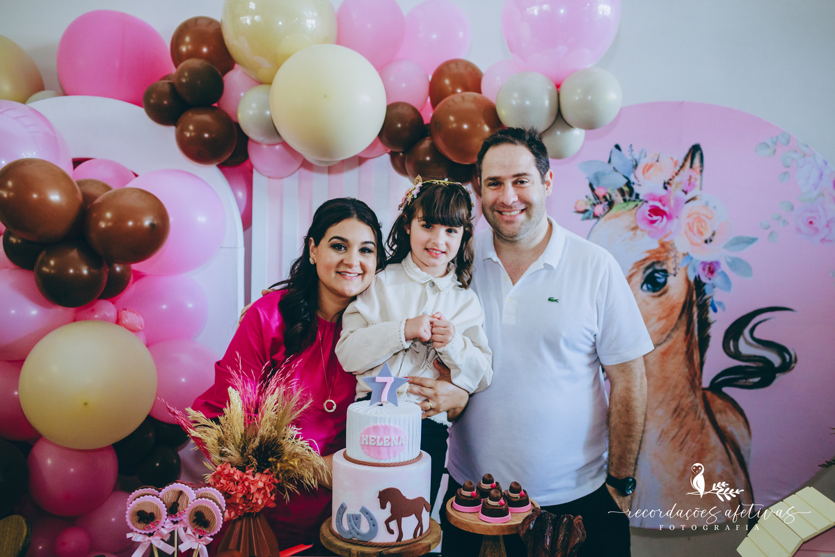 Aniversário Infantil com Tema Cavalo no Buffet Anauê em Tatuí