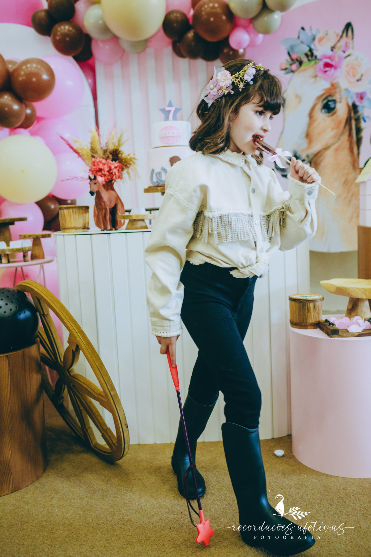 Aniversário Infantil com Tema Cavalo no Buffet Anauê em Tatuí