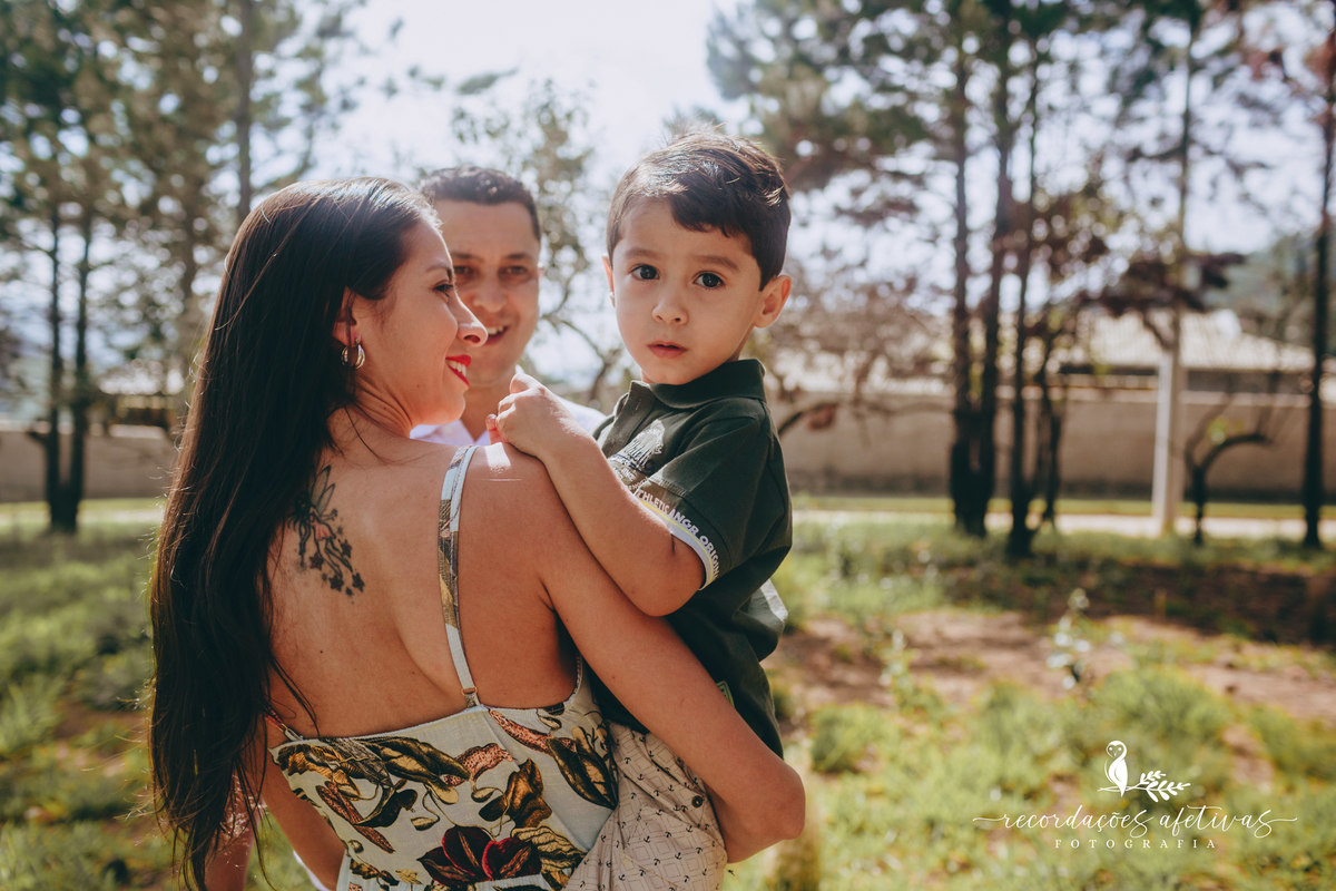 Ensaio Família realizado no Roteiro do Vinho, na cidade de São Roque