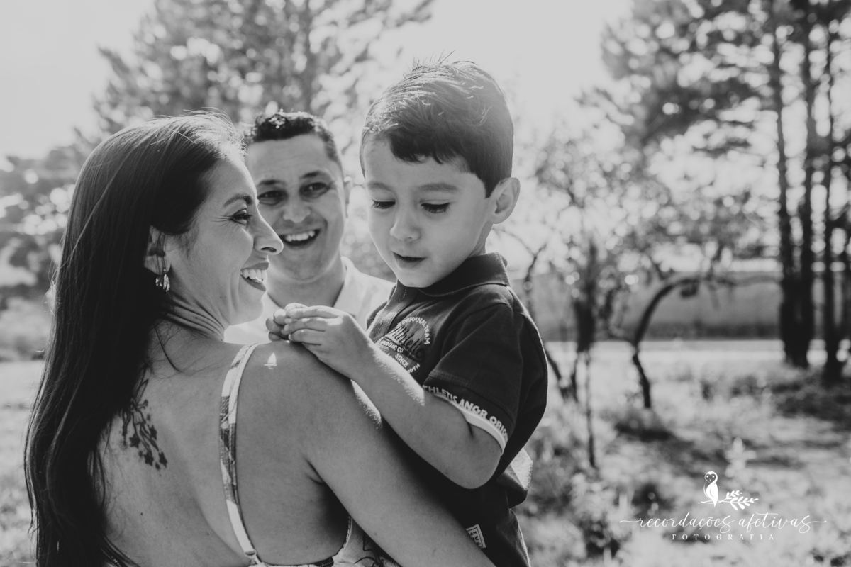 Ensaio Família realizado no Roteiro do Vinho, na cidade de São Roque