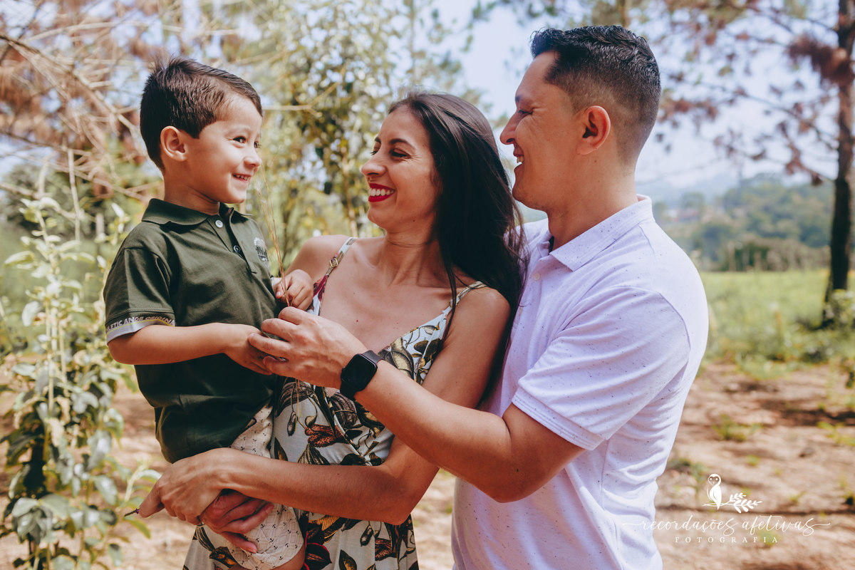 Ensaio Família realizado no Roteiro do Vinho, na cidade de São Roque