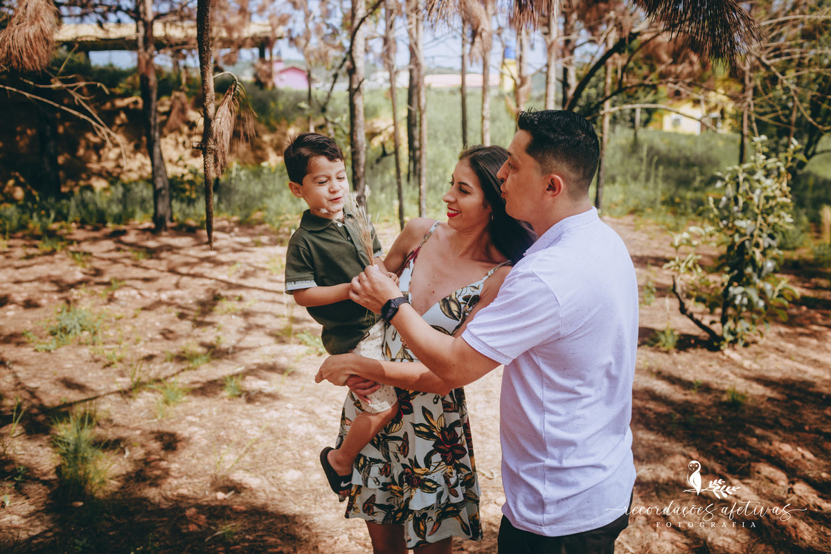 Ensaio Família realizado no Roteiro do Vinho, na cidade de São Roque