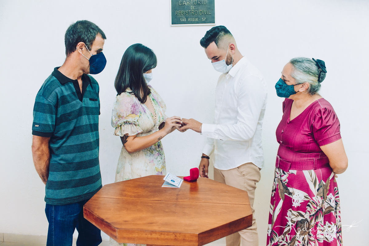 Casamento Civil realizado na cidade de São Roque