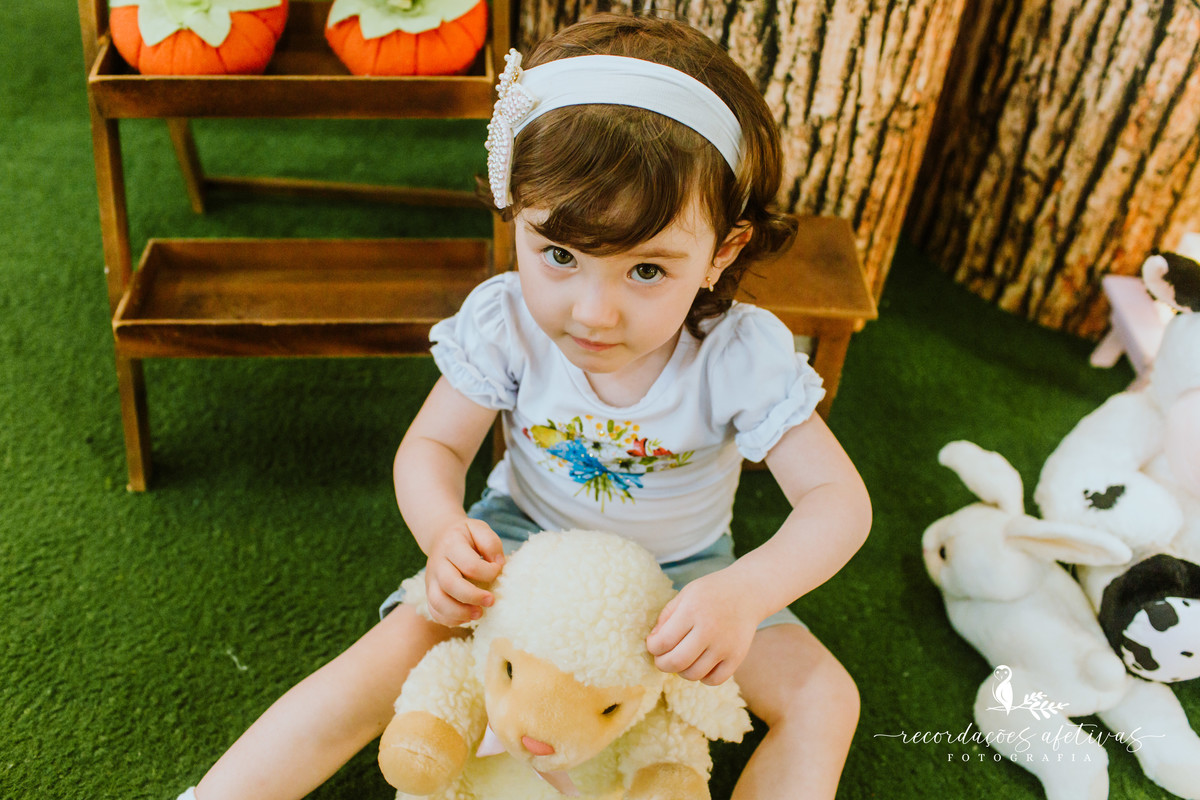 Aniversário Infantil com Tema Fazendinha realizado no Buffet Festar em São Roque