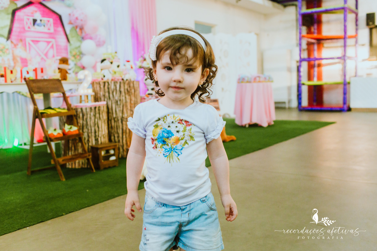 Aniversário Infantil com Tema Fazendinha realizado no Buffet Festar em São Roque
