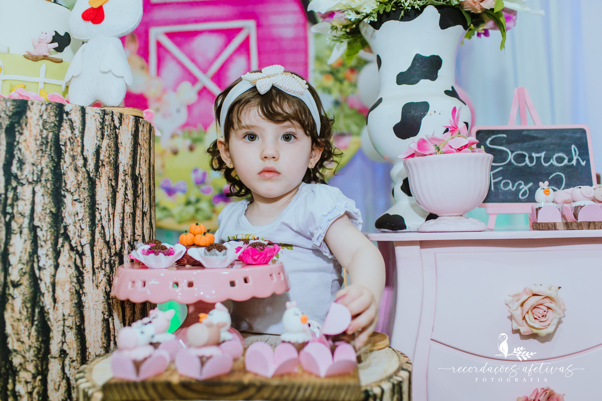 Aniversário Infantil com Tema Fazendinha realizado no Buffet Festar em São Roque