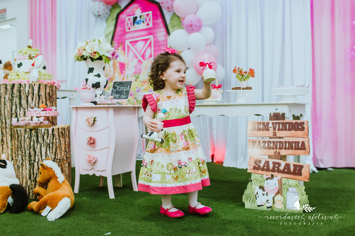 Aniversário Infantil com Tema Fazendinha realizado no Buffet Festar em São Roque