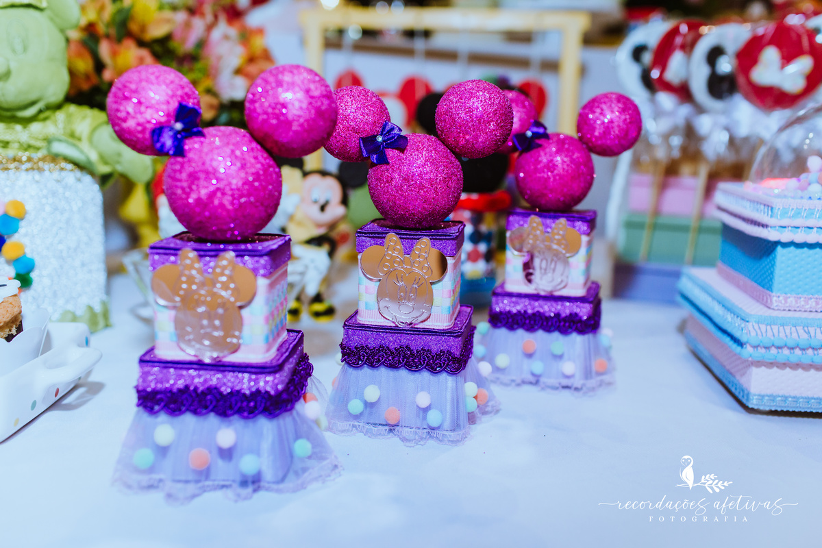 Aniversário Infantil com Tema Mickey e Minnie realizado em Santo André, no Buffet Kid Beeruta