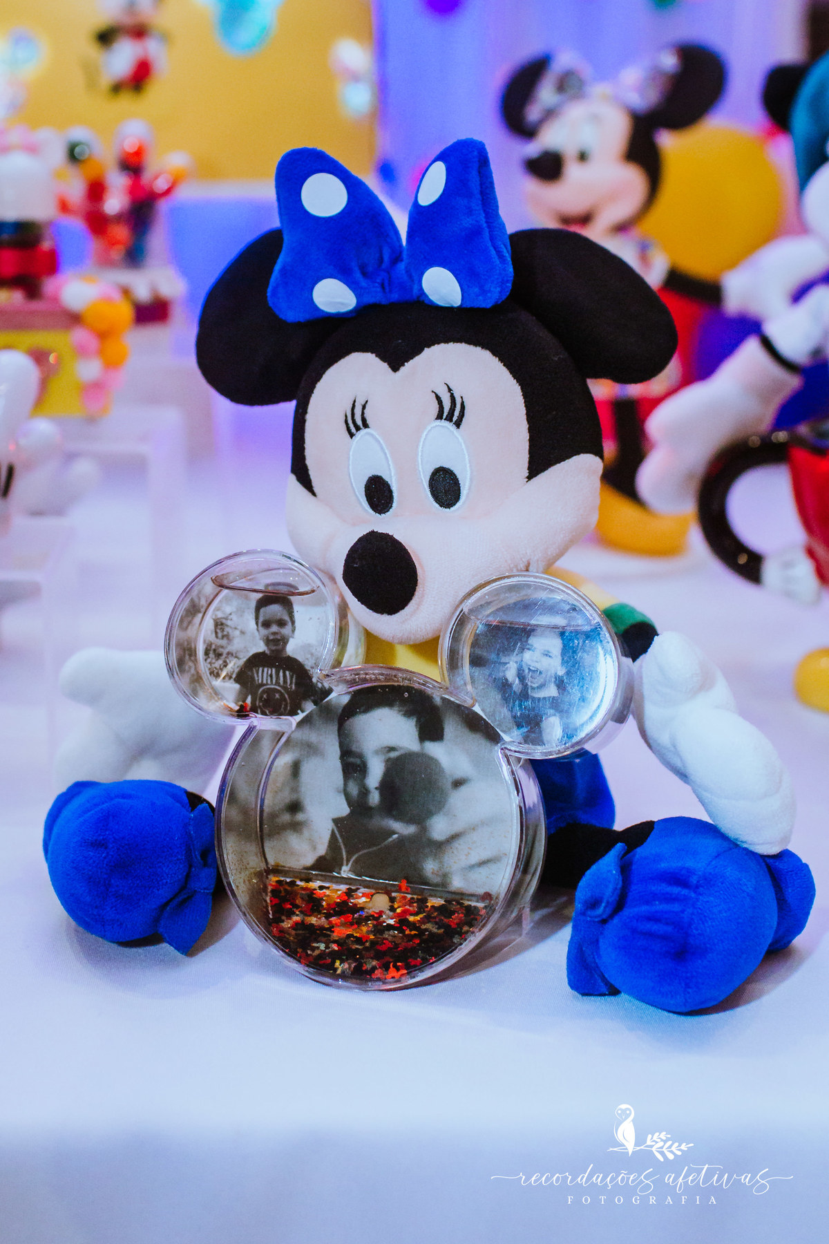 Aniversário Infantil com Tema Mickey e Minnie realizado em Santo André, no Buffet Kid Beeruta