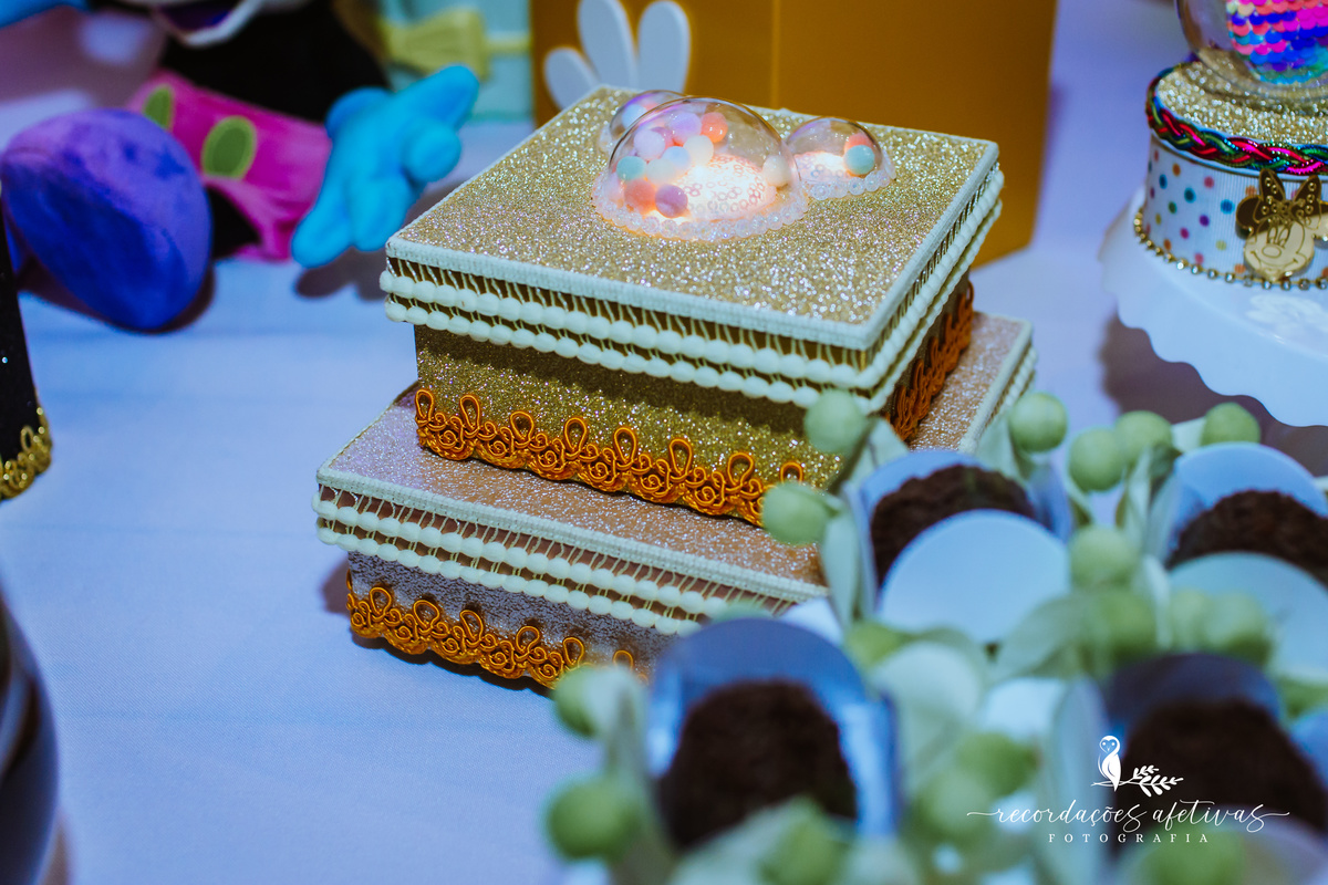 Aniversário Infantil com Tema Mickey e Minnie realizado em Santo André, no Buffet Kid Beeruta