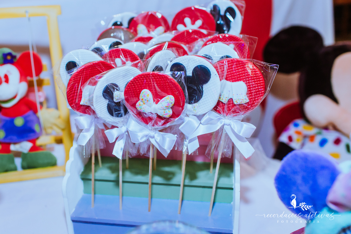 Aniversário Infantil com Tema Mickey e Minnie realizado em Santo André, no Buffet Kid Beeruta