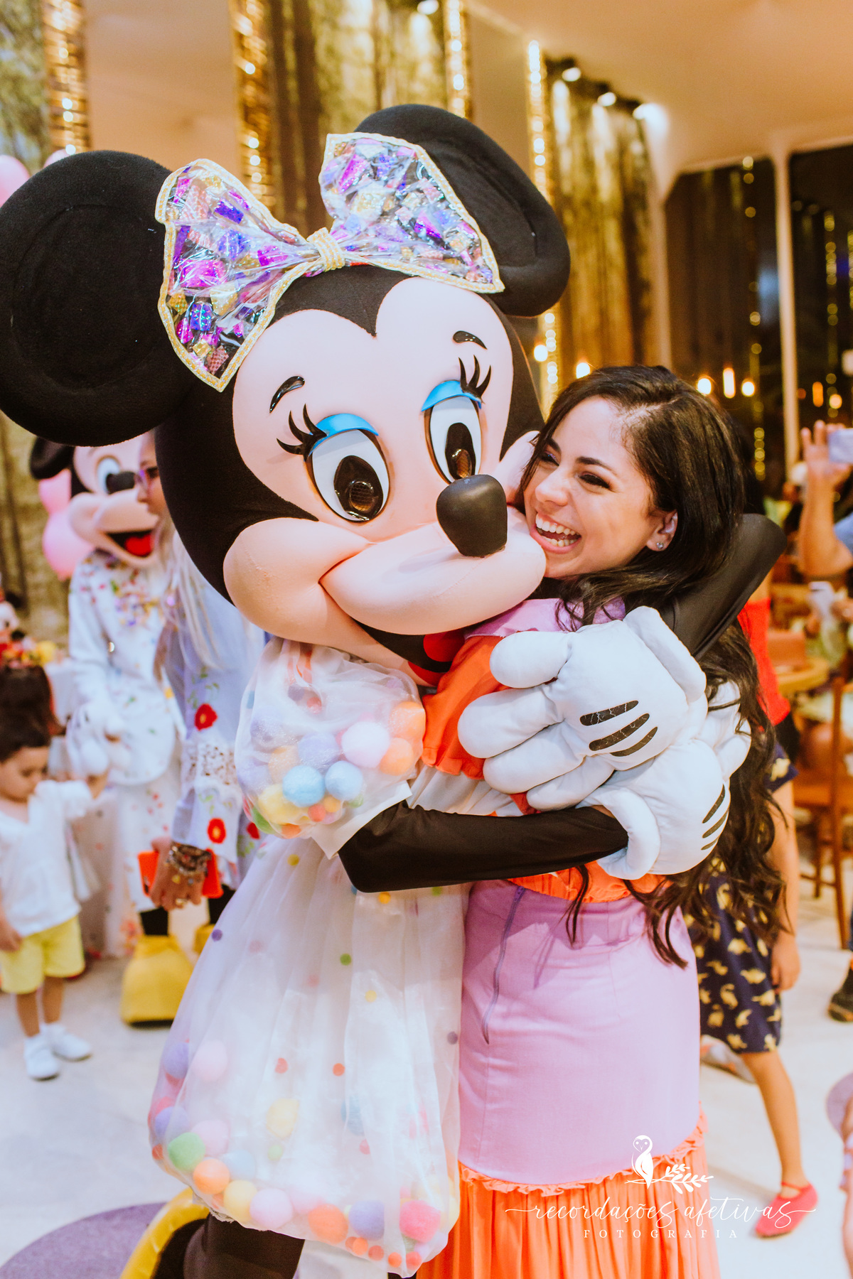 Aniversário Infantil com Tema Mickey e Minnie realizado em Santo André, no Buffet Kid Beeruta