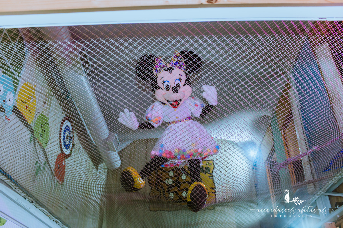 Aniversário Infantil com Tema Mickey e Minnie realizado em Santo André, no Buffet Kid Beeruta