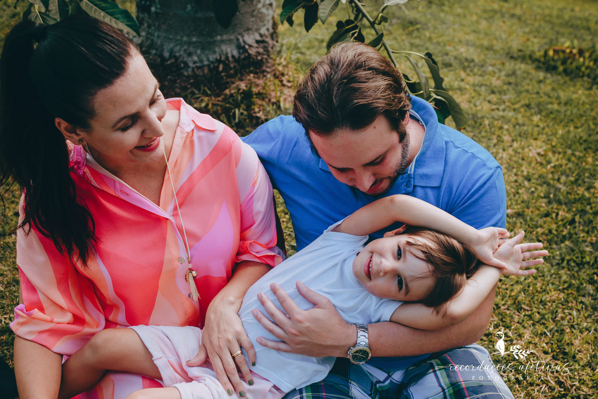 Ensaio de Natal em Família realizado em São Roque, no Roteiro do Vinho