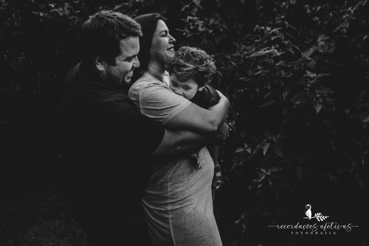 Ensaio de Natal em Família realizado em São Roque, no Roteiro do Vinho