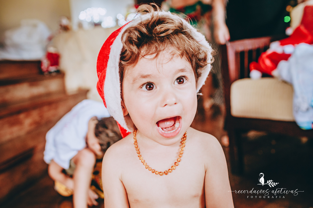 Ensaio de Natal em Família realizado em São Roque, no Roteiro do Vinho