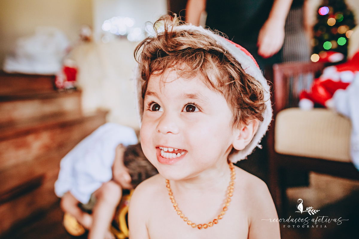 Ensaio de Natal em Família realizado em São Roque, no Roteiro do Vinho