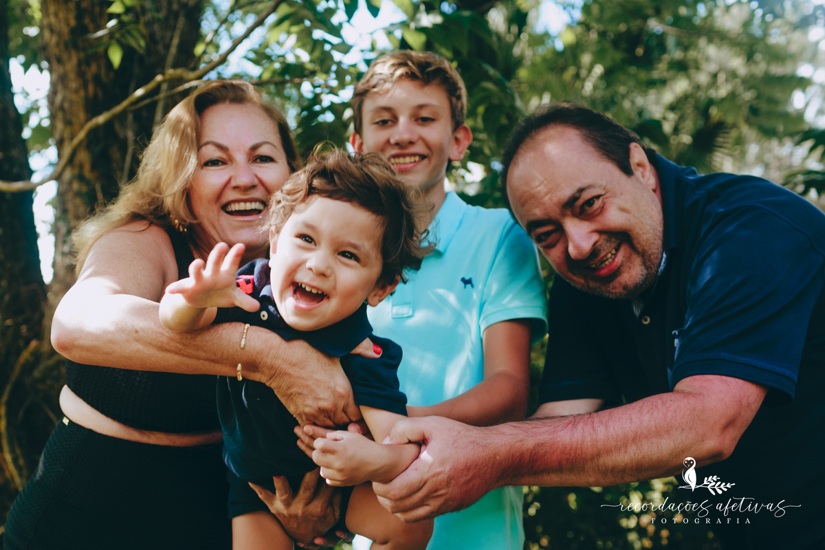 Ensaio de Natal em Família realizado em São Roque, no Roteiro do Vinho