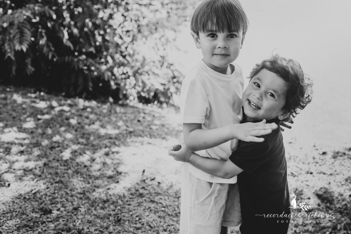 Ensaio de Natal em Família realizado em São Roque, no Roteiro do Vinho