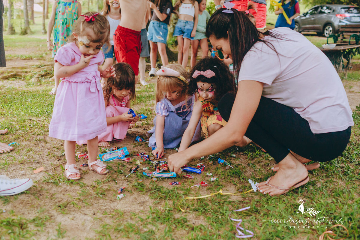 Aniversário Infantil Menina com Tema Princesas na Cidade de Mairinque