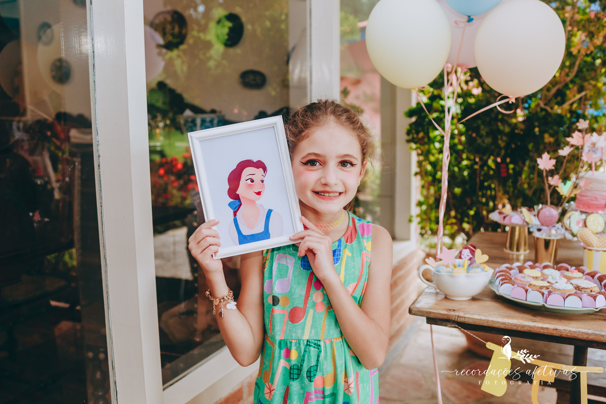 Aniversário Infantil Menina com Tema Princesas na Cidade de Mairinque