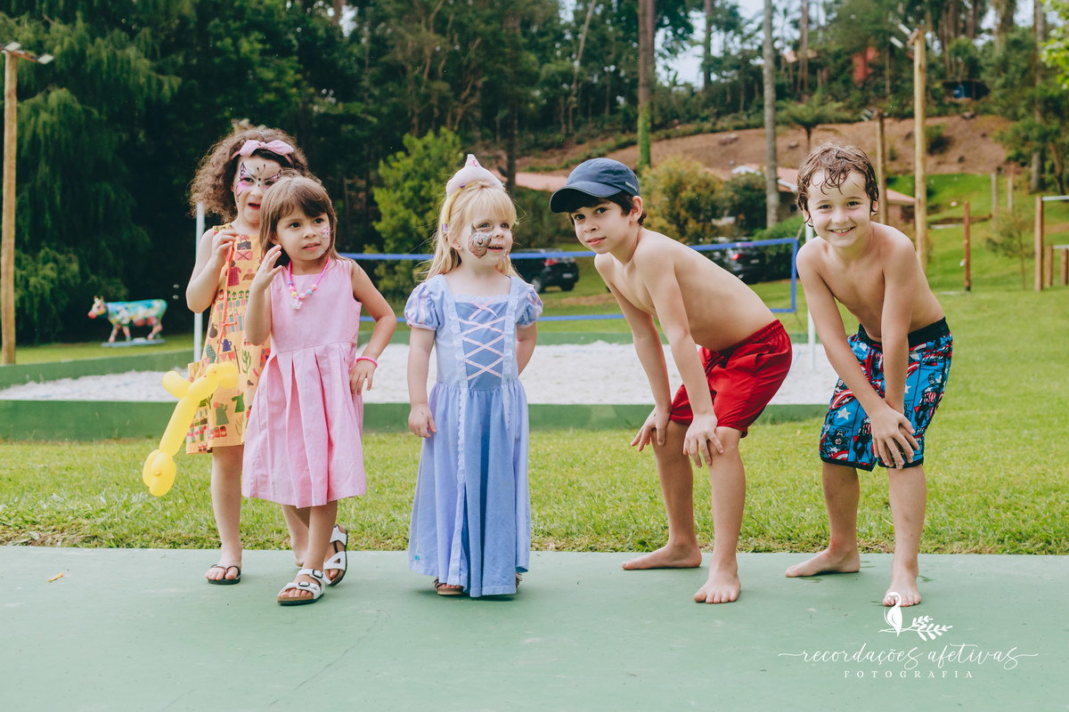 Aniversário Infantil Menina com Tema Princesas na Cidade de Mairinque