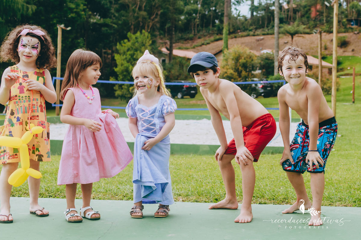 Aniversário Infantil Menina com Tema Princesas na Cidade de Mairinque