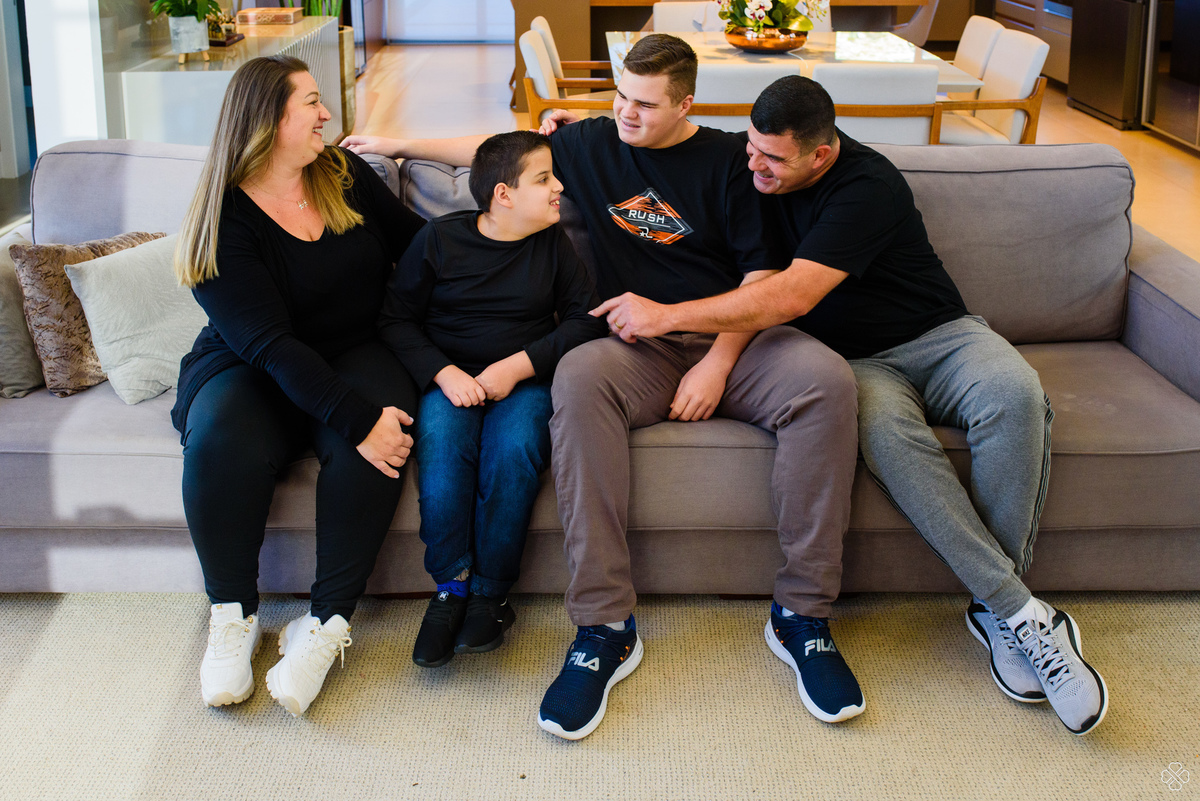 Ensaio de família em Morro Reuter