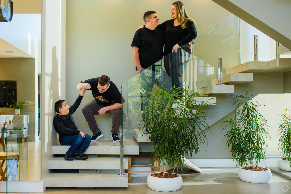 Ensaio de família em Morro Reuter