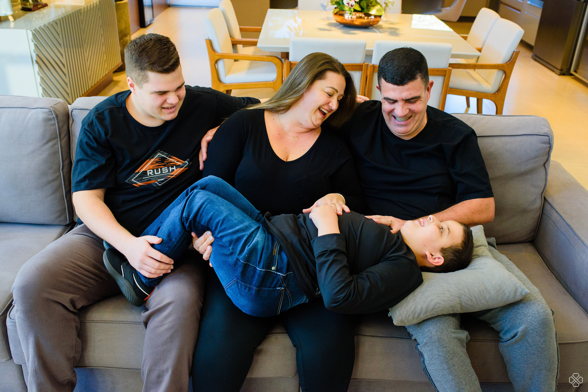 Ensaio de família em Morro Reuter