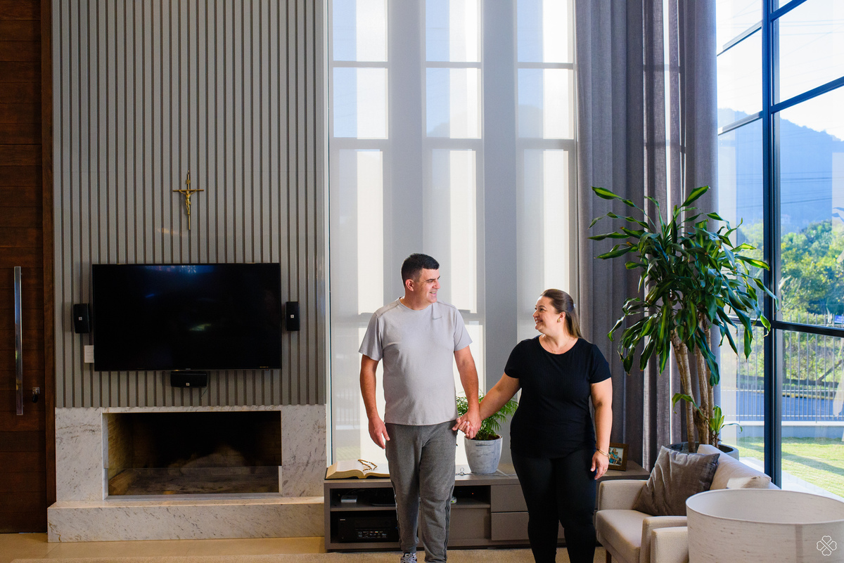 Ensaio de família em Morro Reuter